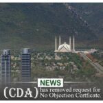 (CDA) has removed request for a No Objection Certificate